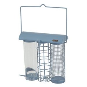 Kŕmidlo vonkajšie TRIO kov modrá Zolux