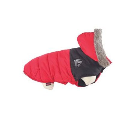 Obleček vodeodolný pre psov MOUNTAIN červený 25cm Zolux