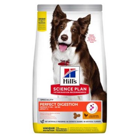 Hill’s Science Plan Perfect Digestion pre stredné dospelé psy 14 kg