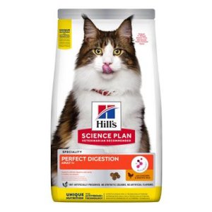 Hill’s Science Plan Perfect Digestion pre dospelé mačky s jahňacím a ryžou 7 kg