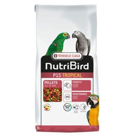 VL Nutribird P15 Tropical pre papagáje 10kg NEW