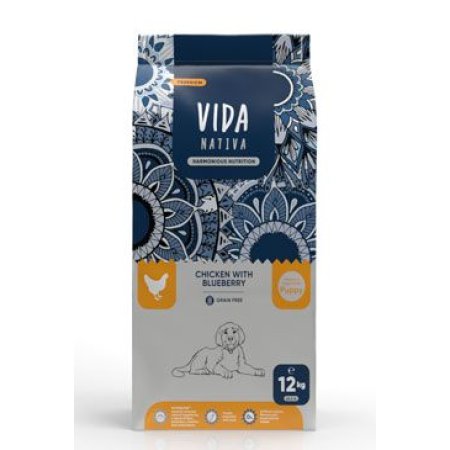 Kraftia VIDA NATÍVA DOG Puppy M/L Chicken 12kg