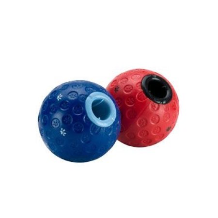 Hračka pes BUSTER Treat ball, modrá, veľkosť S