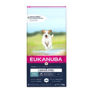 Eukanuba Adult Small & Medium Grain Free Ocean Fish 12 kg