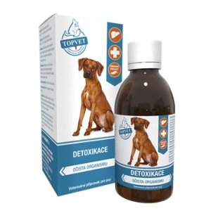 Detoxikácia sirup pre psov TOPVET 200ml