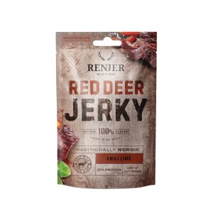 RENJER Modern Nordic Red Deer (Jelenie) Jerky Chilli & Lime 25g