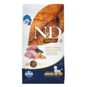 N&D BROWN DOG Adult Mini Lamb & Spirulina & Fennel 2,5kg