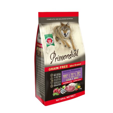 Primordial Grain Free Mini Adult Sardine & Goose 2 kg