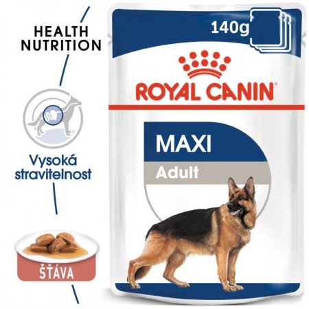Royal Canin Maxi Adult 10 x 140 g (POŠKODENÝ OBAL)