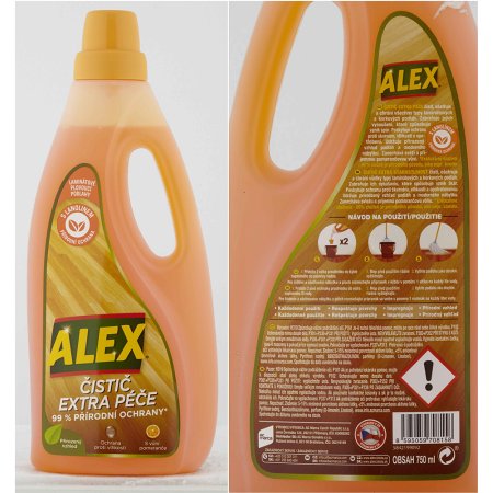 Alex čistič extra starostlivosti na laminát 750 ml