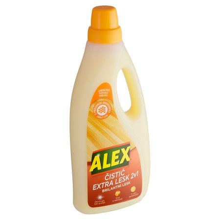 Alex čistič extra lesk 2v1 na laminát 750 ml