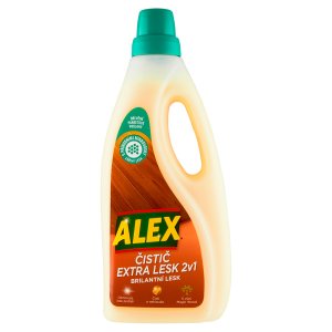 Alex čistič extra lesk 2v1 na drevo 750 ml