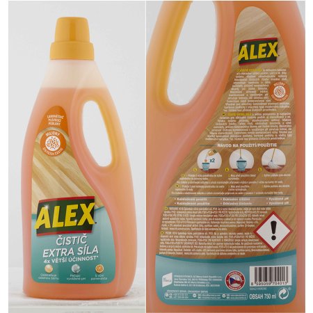 Alex čistič extra sila na laminát 750 ml