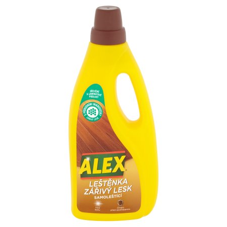 Alex leštenka žiarivý lesk na drevo, laminát 750 ml