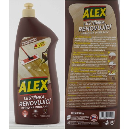 Alex leštenka renovujúca na drevo, laminát 900 ml
