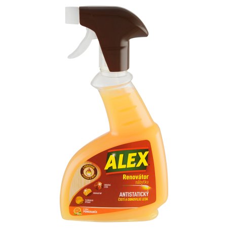 Alex renovátor nábytku antistatický pomaranč, sprej 375 ml