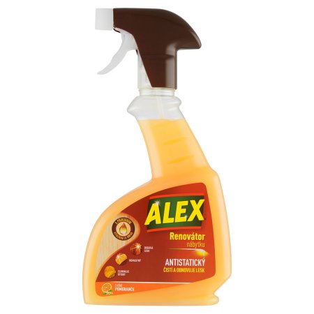 Alex renovátor nábytku antistatický pomaranč, sprej 375 ml