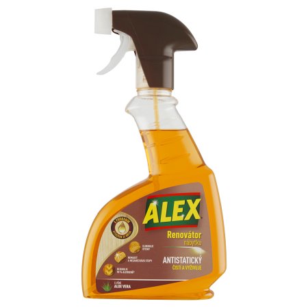 Alex renovátor nábytku antistatický aloe vera, sprej 375 ml