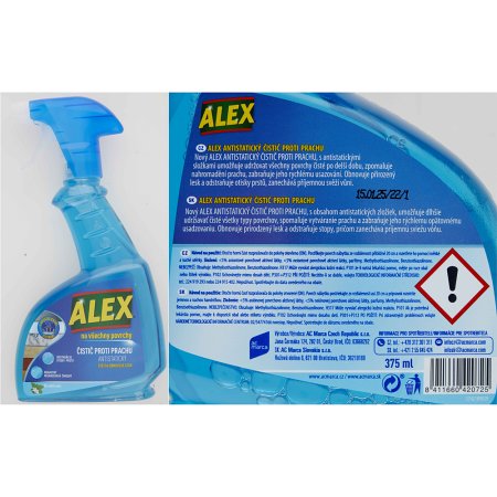 Alex na všetky povrchy proti prachu, sprej 375 ml