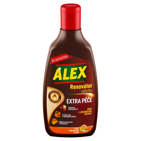 Alex renovátor nábytku extra starostlivosti, krém 250 ml
