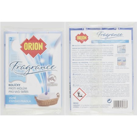 Orion Frangrance štipce proti moliam 2 ks