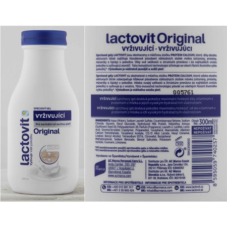 Lactovit Original sprchový gél vyživujúci 300 ml