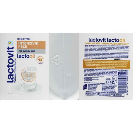 Lactovit Lactooil sprchový gél intenzívnej starostlivosti 300 ml