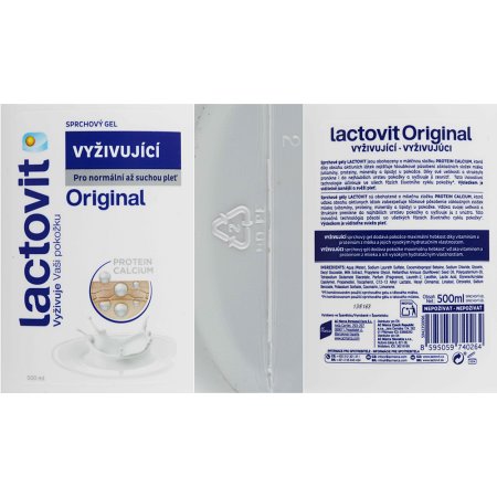 Lactovit Original sprchový gél vyživujúci 500 ml