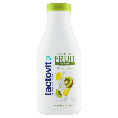 Lactovit Fruit antiox sprchový gél kivi a hrozno 500 ml