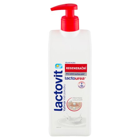 Lactovit Lactourea telové mlieko regeneračné 400 ml