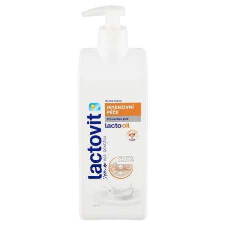Lactovit Lactooil telové mlieko intenzívnej starostlivosti 400 ml
