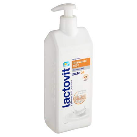 Lactovit Lactooil telové mlieko intenzívnej starostlivosti 400 ml