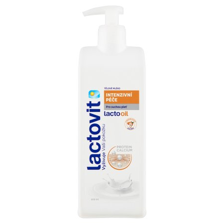 Lactovit Lactooil telové mlieko intenzívnej starostlivosti 400 ml