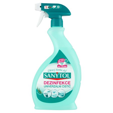 Sanytol dezinfekcia univerzálny čistič eukalyptus 500 ml