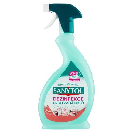 Sanytol dezinfekcia univerzálny čistič grep 500 ml
