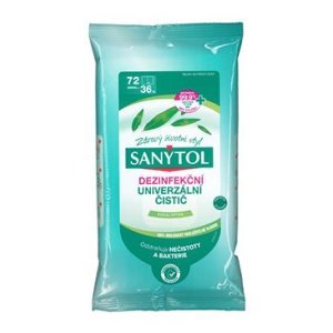 Sanytol dezinfekcia univerzálnej čistiacej utierky 36 ks