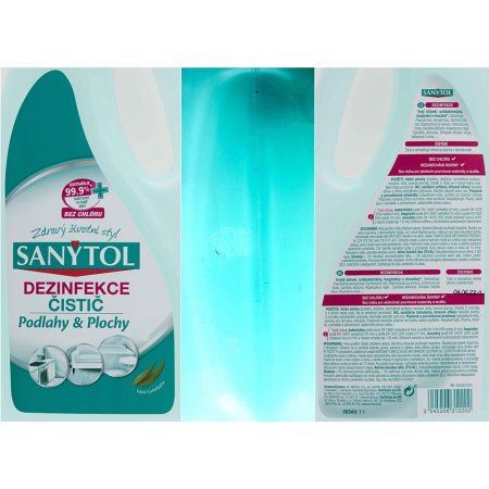 Sanytol dezinfekcia univerzálny čistič podlahy a plochy eukalyptus 1 l NEW