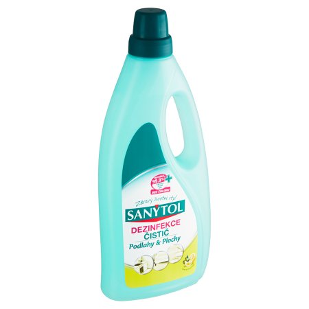 Sanytol dezinfekcia univerzálny čistič podlahy a plochy citrón 1 l
