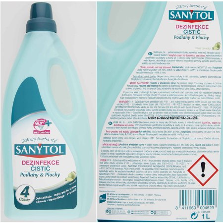 Sanytol dezinfekcia univerzálny čistič na podlahy a plochy 1000 ml