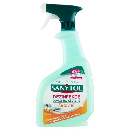 Sanytol dezinfekcia odmasťujúca čistič na kuchyne 500 ml