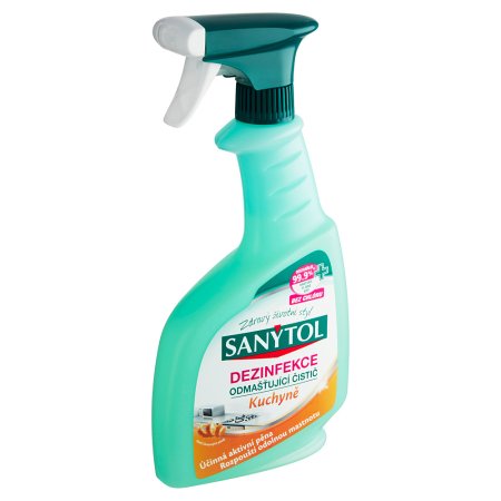 Sanytol dezinfekcia odmasťujúca čistič na kuchyne 500 ml