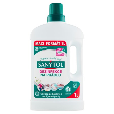 Sanytol dezinfekcia na bielizeň biele kvety 1 l