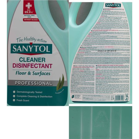 Sanytol dezinfekcia univerzálny čistič podlahy a plochy Professional eukalyptus 5 l