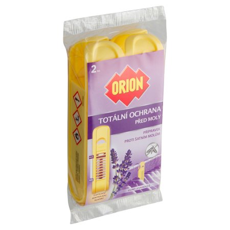 Orion totálna ochrana prípravok proti šatňovým mólam levanduľa 2 ks