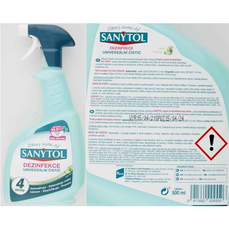 Sanytol dezinfekcia univerzálny čistič sprej 500 ml