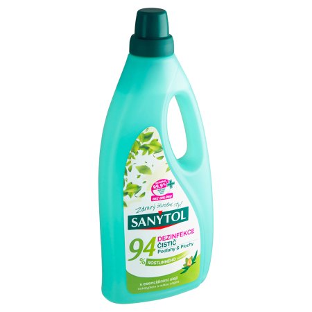 Sanytol dezinfekcia 94% rastlinného pôvodu podlahy a plochy 1 l