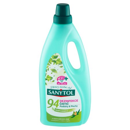 Sanytol dezinfekcia 94% rastlinného pôvodu podlahy a plochy 1 l