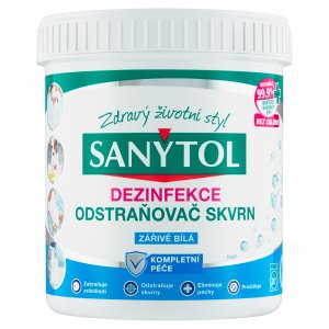 Sanytol dezinfekčný odstraňovač škvŕn žiarivo biela 450 g