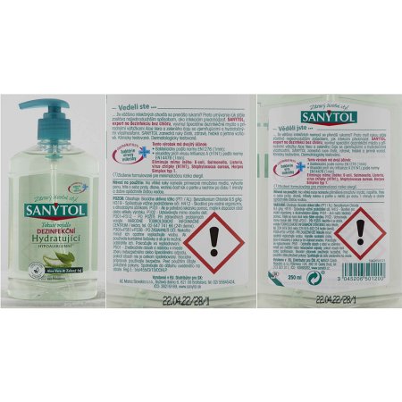 Sanytol dezinfekčné mydlo hydratujúce 250 ml