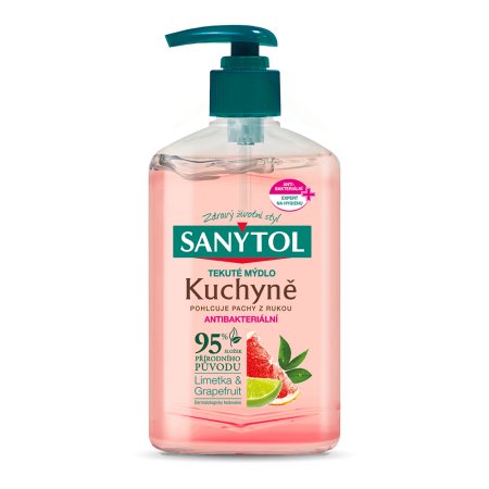 Sanytol dezinfekčné mydlo do kuchyne 250 ml